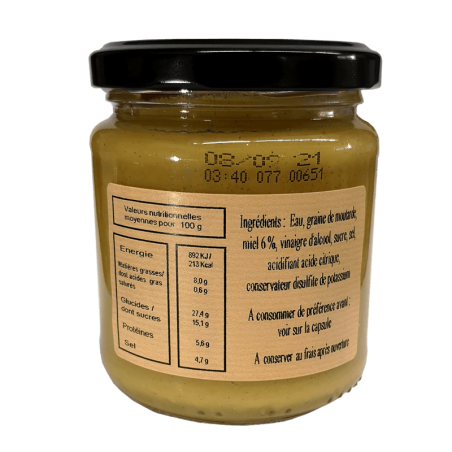 Moutarde au miel