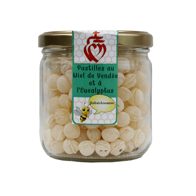 Pastilles miel et eucalyptus
