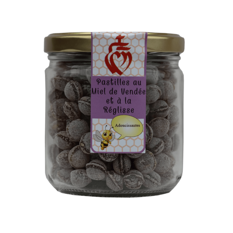 Pastilles miel et réglisse