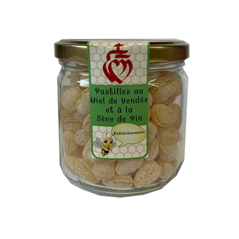 Pastilles miel et sève de pin