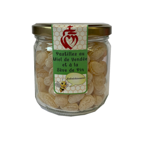 Pastilles miel et sève de pin