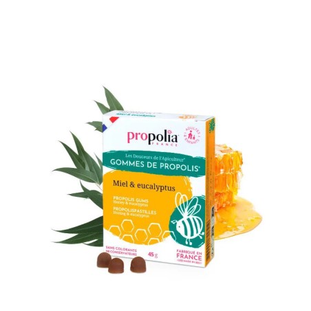Gommes miel et eucalyptus