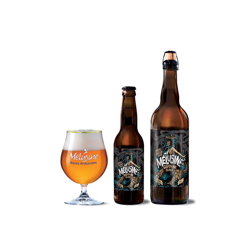 Bière blonde au miel