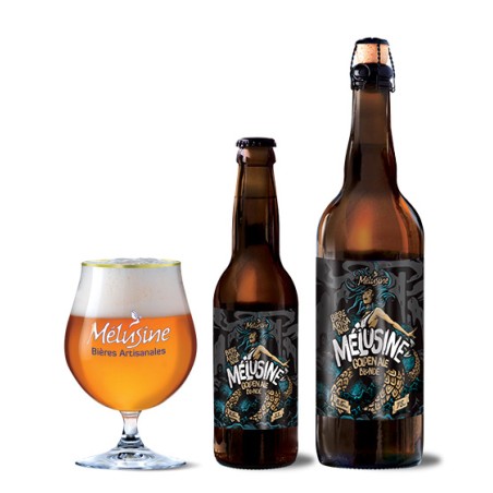 Bière blonde au miel